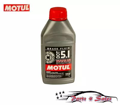 Motul DOT 5.1 HIGH PERFORMANCE Brake Fluid 500ml (MOTUL DOT 5.1) NEW • $17