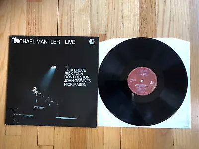 Michael Mantler   Live   W Jack Bruce Nick Mason   LP • $21
