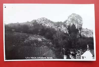 Cheddar Lion Rock - Somerset Postcard • £1