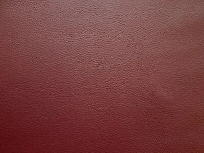 Medium Weight Cowhide Upholstery Leather Wine Red 1.0/1.2mm 225 BARKERS HIDE • £2