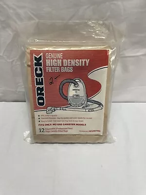 Oreck Quest MC1000 Canister Vacuum 12 Pack Vacuum Bags - PK12MC1000 • $17.50