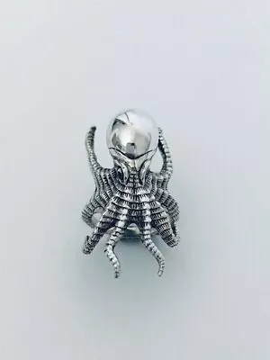 925 Sterling Silver Octopus Ring • £44.99