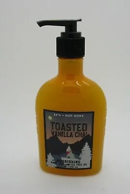 6 BATH & BODY WORKS Toasted Vanilla Chai Nourishing Hand Soap W/Tea Tree Oil 8oz • $60