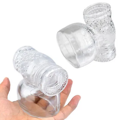 Clear TPE Male Humming Bird Attachment Hitachi Magic Wand Massager Accessory • £5.21