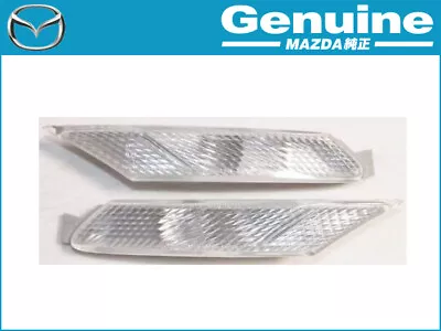 Mazda Genuine OEM RX-8 Clear Corner Side Marker Indicator Lights Set L&R • $55.44