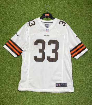 $34.99 • Buy Nike NFL Cleveland Browns Trent Richardson Jersey #33 - Size Large L White Alt