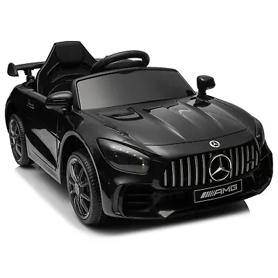 Kids Electric Ride On Mercedes-Benz Licensed Toy Car W/Remote Control Black • $137.86