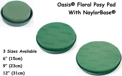 OASIS® Posy Pad Ideal Floral Foam NAYLORBASE® Fresh Flowers Wedding Floristry • £6.49