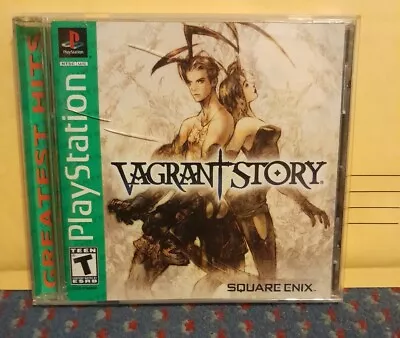 $85 • Buy  Vagrant Story Greatest Hits Sony PlayStation 1 PS1 Complete Game