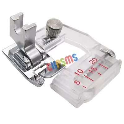 Low Shank Adjustable Bias Binder Foot FOR Singer 6500 7100 Serie PFAFF Hobby 382 • $6.79