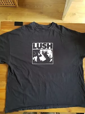 Lush Band T Shirt 3xl Shoegaze Indie Slowdive Jangle Dream Pop Cocteau Twins • £9.99