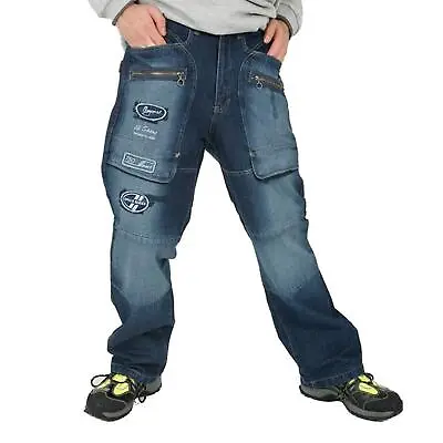 £22.99 • Buy Oxyzone All Sport Baggy Loose Fit Skater Jeans