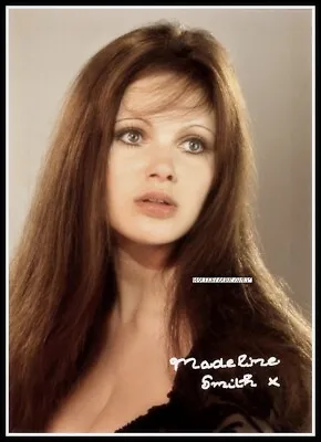 Madeline Smith Autographed Cotton Canvas Image. Limited Edition (MS-221)  • $12.11