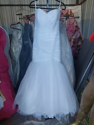 Mori Lee Size 16 RN21360 Wedding Gown With Train • $200