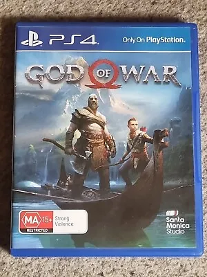 God Of War Ps4 Pre Owned Good Condition Free Postage • $15