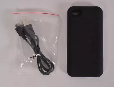 MOPHIE JUICE PACK PLUS $100 Black Purple USED Iphone 4s/ 4 Rechargeable Battery  • $70