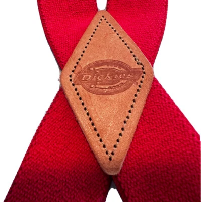 $7.90 • Buy Men's Dickies Adjustable One-Size-Fits-All Stretch Heavy Duty Stylish Suspenders