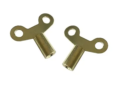 Radiator Key Plumbing Bleed Bleeding Tool Keys Solid Brass For Venting Air Valve • £3.49