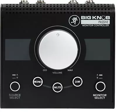 Mackie Big Knob Passive 2x2 Studio Monitor Controller (3-pack) Bundle • $209.97