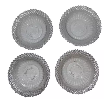 Set Of 4 Anchor Hocking Miss America Depression Glass 6  CEREAL BOWLS • $12.95