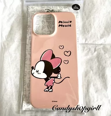 NEW Disney Minnie Mouse Pink Hard Case Phone Case For Apple Iphone 13 Pro Max • $29.99