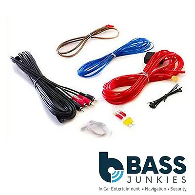 Car Audio 800 Watt Complete 8 Gauge Car Amplifier Amp Sub Speaker Wiring Kit • £9.55