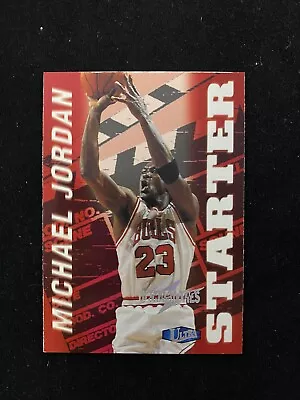 Michael Jordan 1997-98 Fleer Ultra Ultrabilities Starter Insert Card #1 Of 20S • $12.95