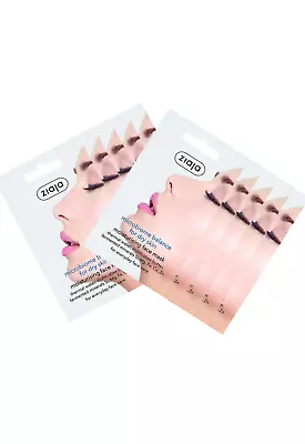 10x Ziaja Microbiome Face Mask For Dry Skin/Sachet 7Ml OFFICIAL UK • £15.05