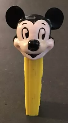 Vintage Disney Mickey Mouse PEZ Dispenser Yellow Austria • $29.99