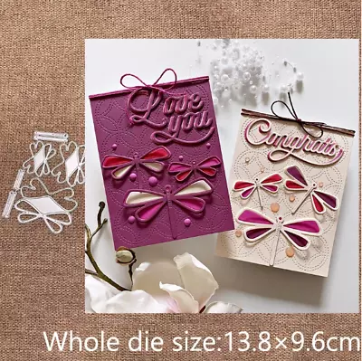 £3.99 • Buy Dragonfly Metal Cutting Dies Stencils Scrapbooking Embossing Album Decor Craft