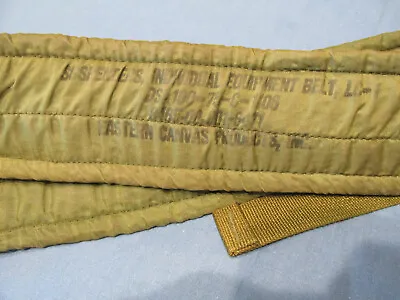 Late Vietnam Era U.S. LC-1 Nylon  Suspenders Of 1975 Eastern Canvas Products Inc • $44.95