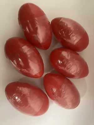 Original Silly Putty - Six Red Plastic Eggs - Individually Shrink Wrapped - NEW • $10.99