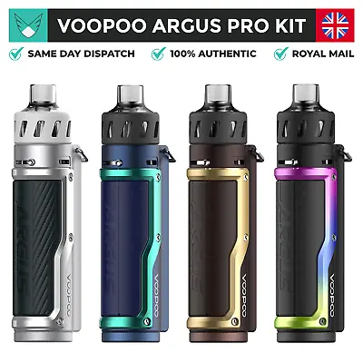£9.45 • Buy VooPoo Argus Pro 80W Pod Mod Kit 3000 MAh Battery | Uk Stock