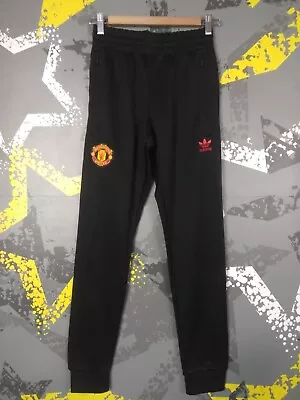 Manchester United Training Football Sweatpants Pants Adidas Mens Size XS Ig93 • $42.49