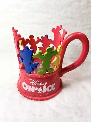 Disney On Ice Light Up Coaster Mug For Drinking Glass Mickey Mouse &  Friends • $10