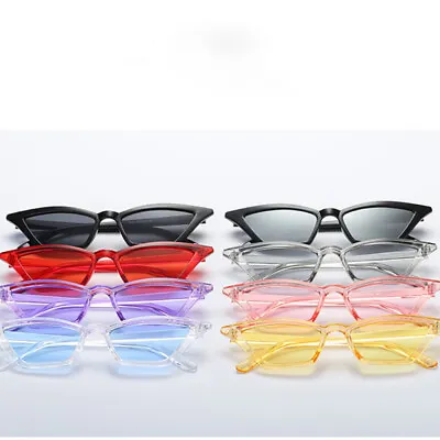 1pcs Women's Sunglasses Cat Eye Colorful Glasses Resin Batman Animal Fashion AU • $4.35