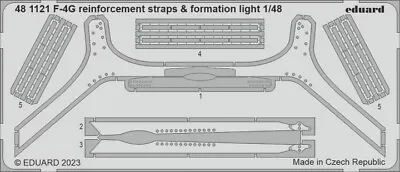 1/48 Eduard #481121 F-4G Phantom II Reinforcement Straps For Meng Kit • $14.99