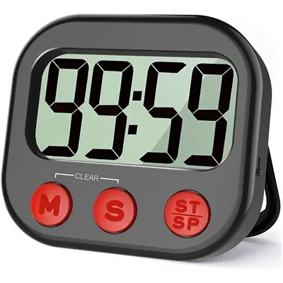 Kitchen Timer Digital Visual Timer Magnetic Clock Stopwatch Countdown Timer   • $4.99