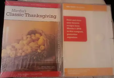 Martha Stewart Holidays: Classic Thanksgiving DVD 2005 + Organizer BUY 2 SAVE! • $8.99