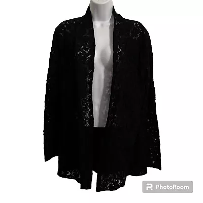 VALENTI Sheer Lace Blazer • £13.29