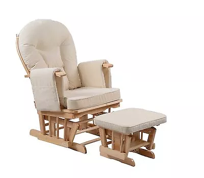 £219.99 • Buy Nursing Glider Chair - Serenity Natural With Footstool