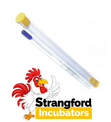 £14.99 • Buy Brinsea Incubator (Octagon 20, Polyhatch Etc) In-Glass Thermometer (Poultry)