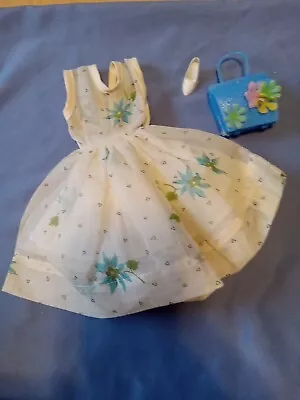 Vintage Miss Suzette Barbie Clone Dress With  Purse And Shoe • $24.99