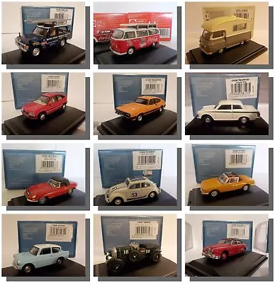 Oxford Diecast Model Cars  (Part 2) - 50's 60's 70's 80's 90's 00's (1 Postage) • £9.49