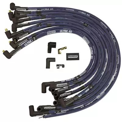 Moroso 73600 Wire Set Ultra 40 Sleeved SBC 90 Deg Blue • $246.99
