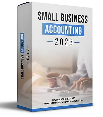Small Business Accounting Software 2023 Accounts Finance BookKeeping Tax Return • £39.97
