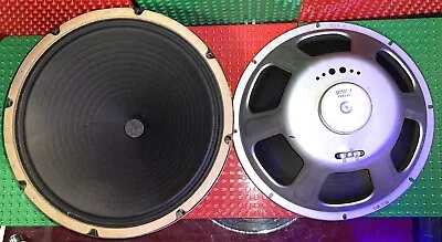 Pair Of Magnavox 15” Woofers 220140 -  581501 Tested Pulled From A 60’s Console • $19.95