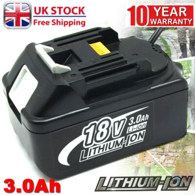 18V For Makita BL1830 BL1820 BL1815N 18 Volt 32.0 Ah LXT Li-Ion Cordless Battery • £14.89