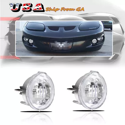 2x Clear Front Turn Signal Lamp Lens For 1998-2002 Pontiac Firebird / Trans AM • $34.99