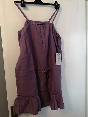 Vans Top Purple Long Size Medium Spaghetti Straps • £9.99